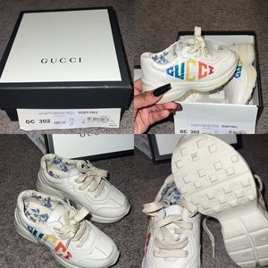Gucci Rython Toddler Sneakers